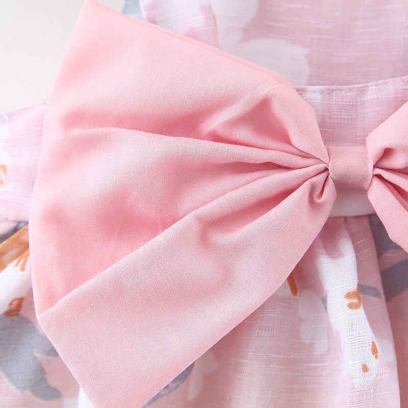 Summer bowknot skirt