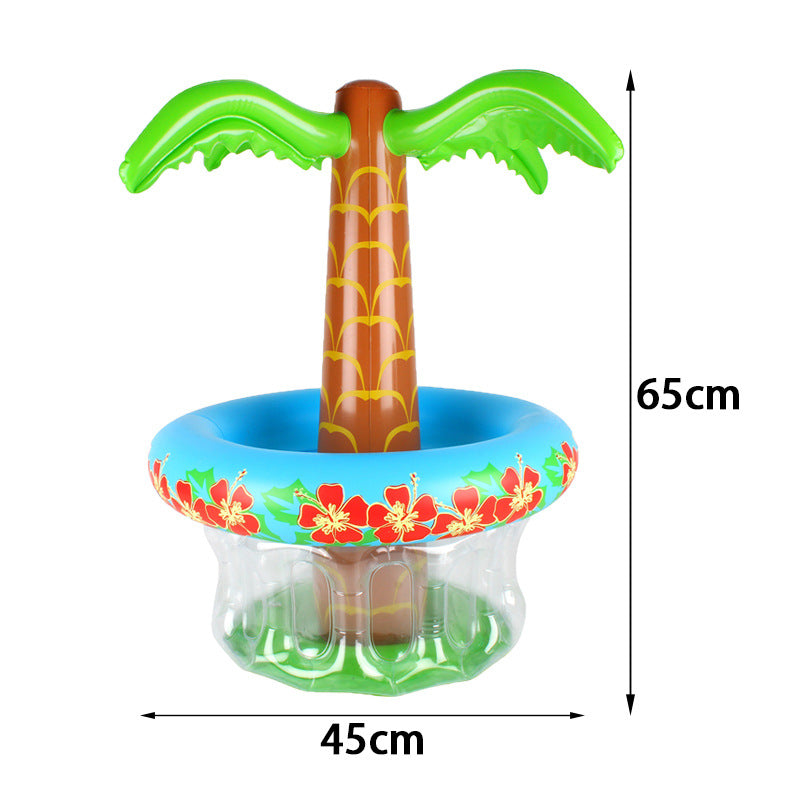 PVC inflatable coconut ice bucket
