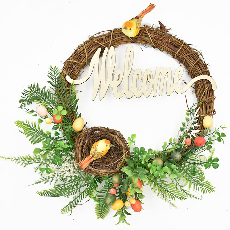 Easter Egg Garland Western Style Little Bird Nest