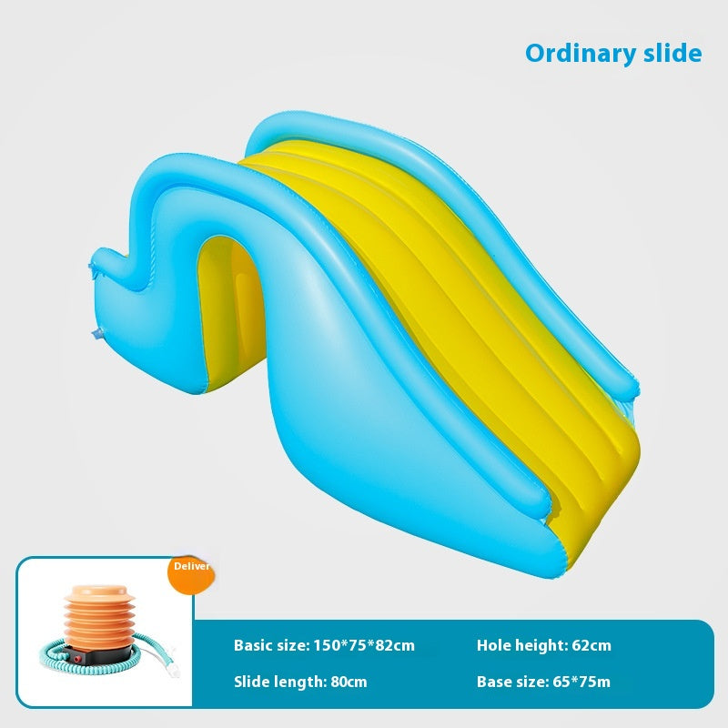 Inflatable Slide Can Match Swimming Pool Anti-rollover Child Kid Inflatable Toys