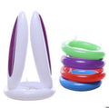 Inflatable Bunny Ear Ring Bunny Head Game Ring Inflatable Toy with Ring