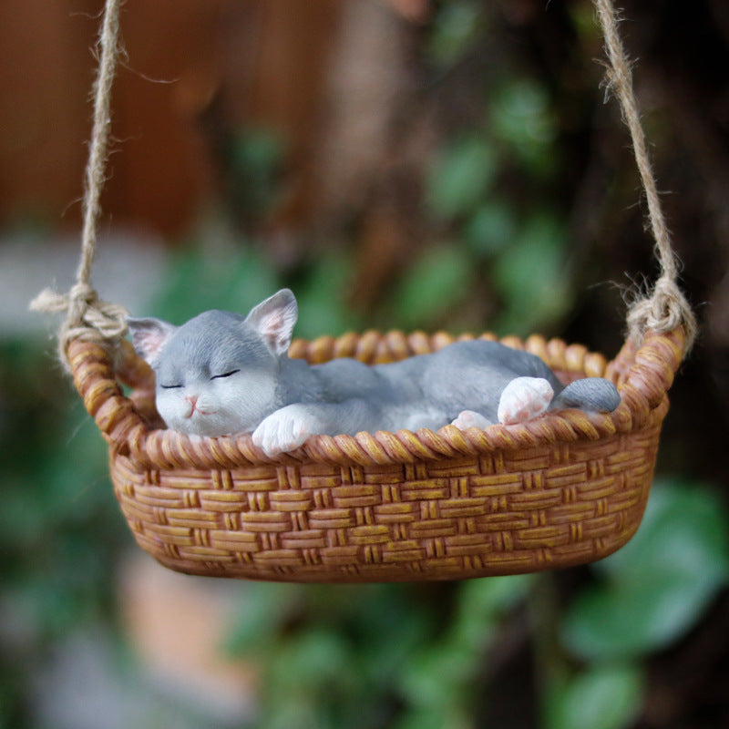 Easter Simulation Rabbit Decoration Garden Landscape Courtyard Balcony Window Sill