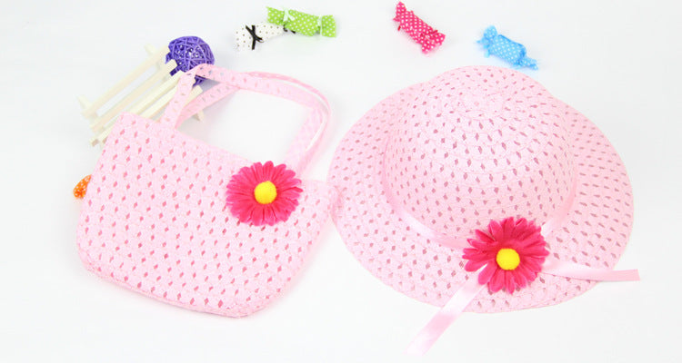 New Children's Straw Hat Children's Sun Hat