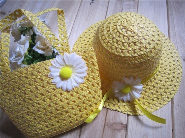 New Children's Straw Hat Children's Sun Hat