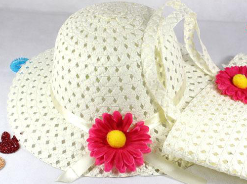 New Children's Straw Hat Children's Sun Hat