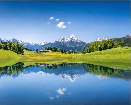 Digital Oil Painting Landscape Canvas Art