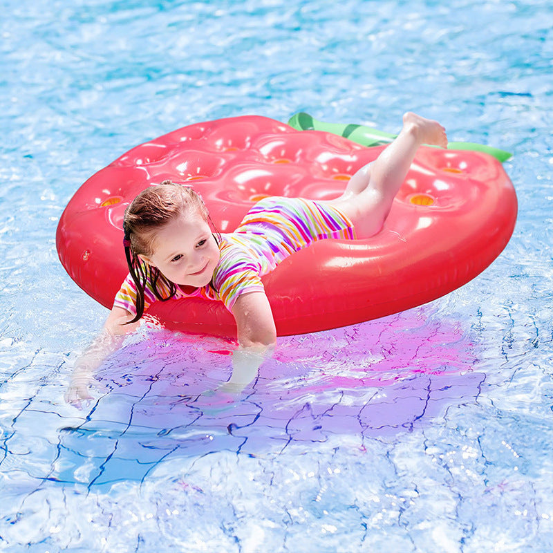 Inflatable Strawberry Floating Row Floating Bed