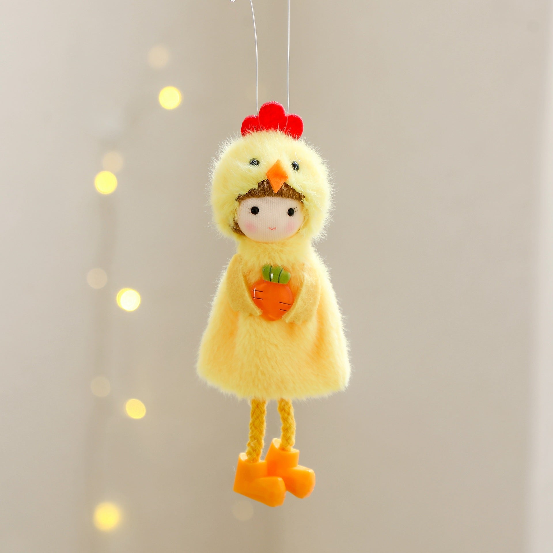Easter Decorations Chicken Egg Ornaments Easter Home Decoration Pendant Party Props