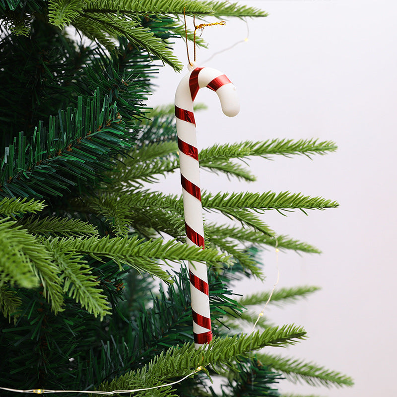 Christmas Tree Crutches Prop Decorations 6