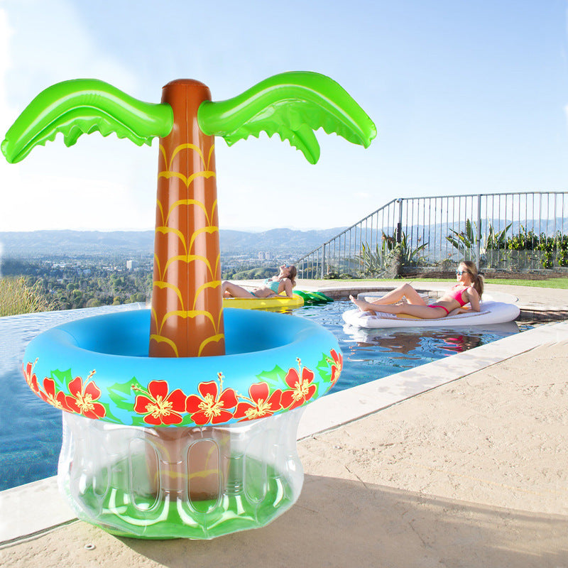 PVC inflatable coconut ice bucket