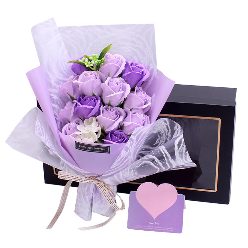 Romantic Gift Creative New Soap Rose Bouquet Gift Box