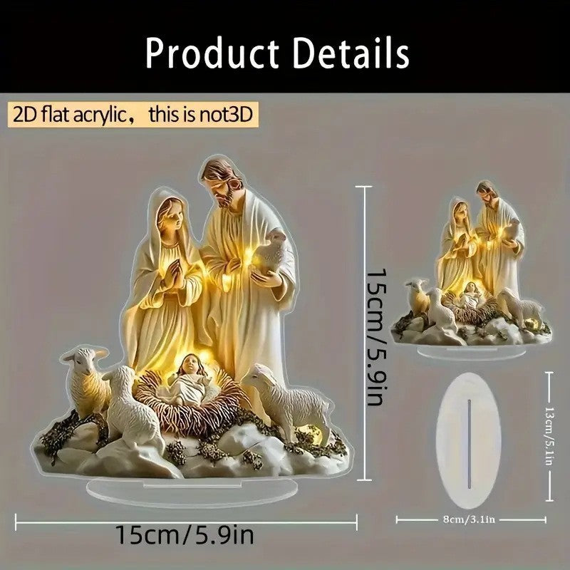 Easter Acrylic Standing Sign Ornament