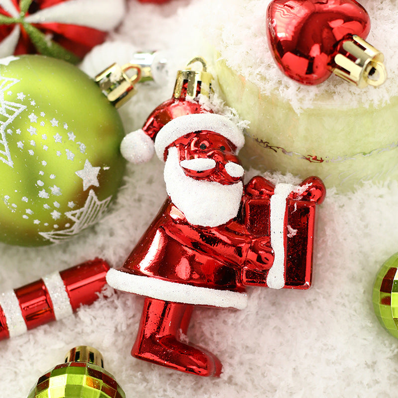Creative Christmas Painted Decoration Pendant Set