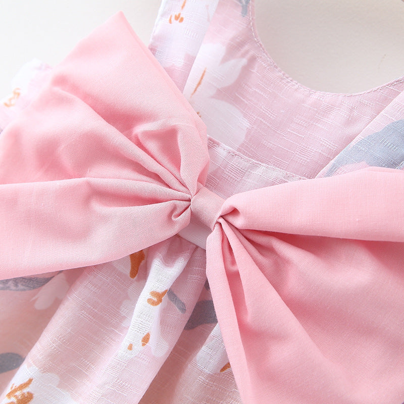 Summer bowknot skirt
