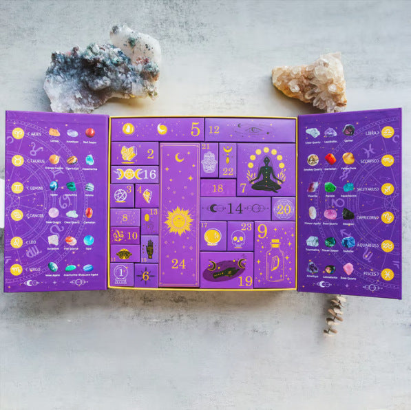 Crystal Halloween Countdown Gift Box