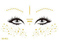 Hot Sale In Europe And America Electronic Music Festival Face Pasters Waterproof Bronzing Face Tattoo Sticker Masquerade Party Freckles Sticker