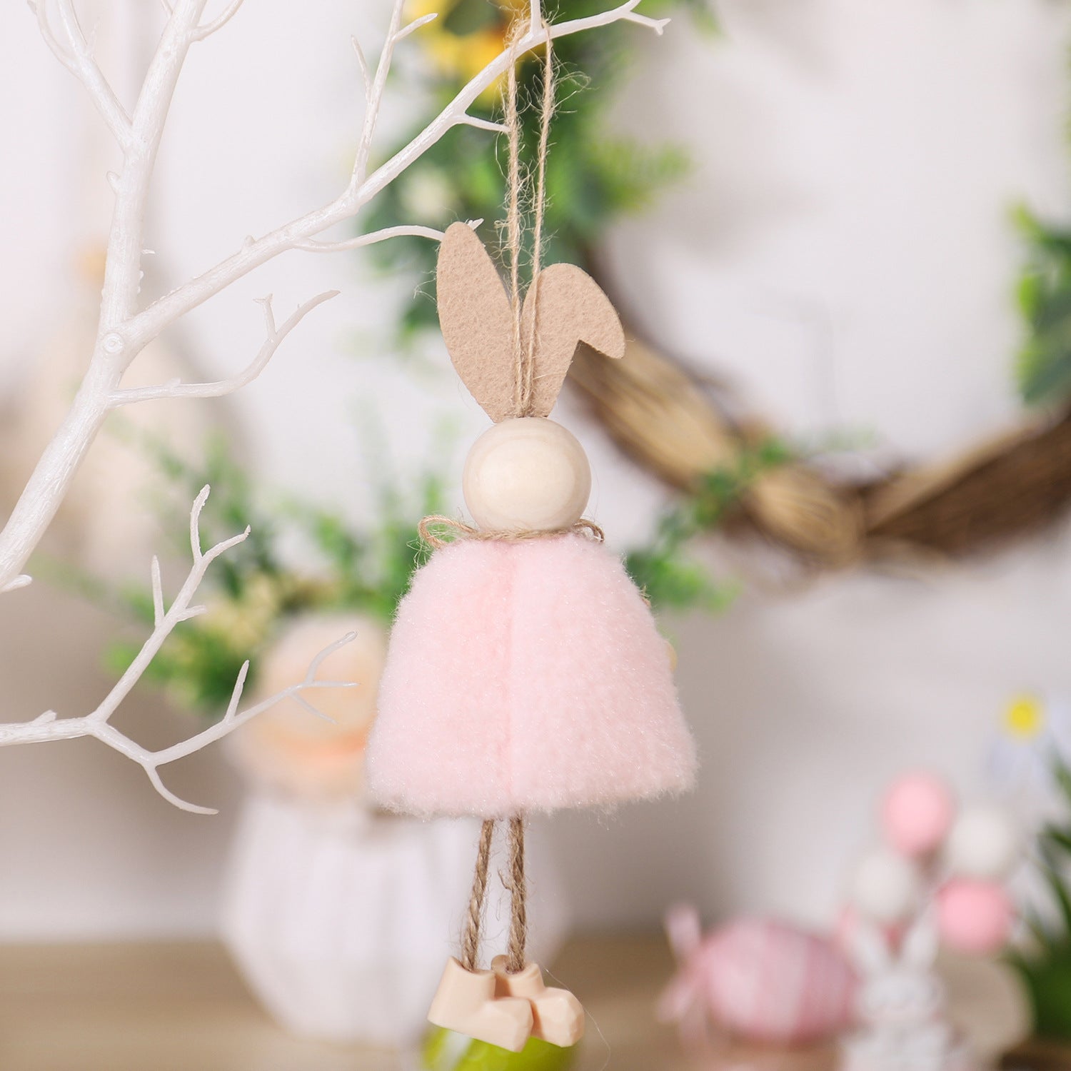 Easter Cute Cartoon Rabbit Hangings Arrangement