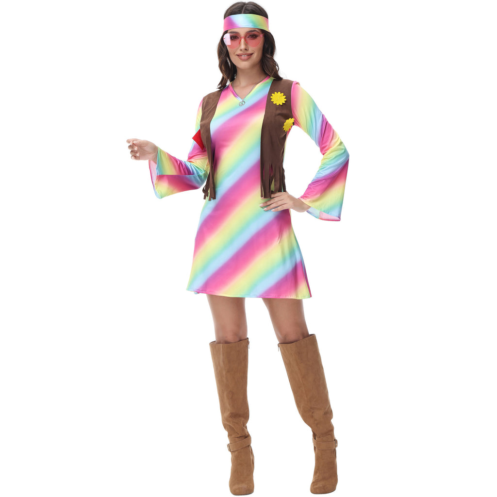 Music Festival Party Retro Disco Halloween Costume