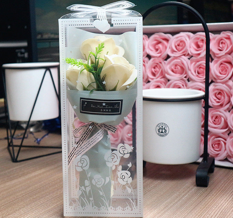 Soap Rose Bouquet Gift Box