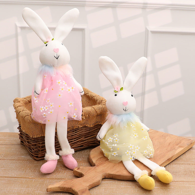 Easter Cartoon Cute Rabbit Ornament Decoration
