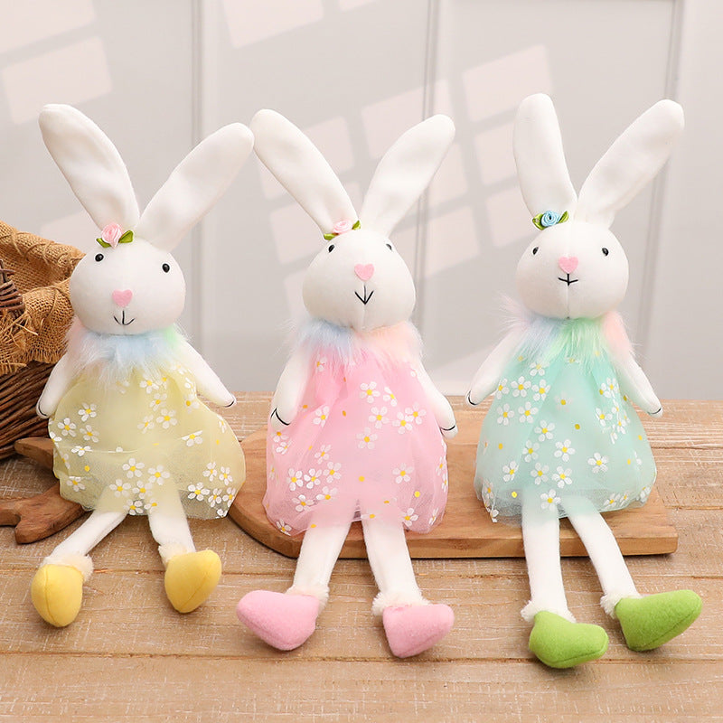 Easter Cartoon Cute Rabbit Ornament Decoration