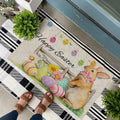 Easter Bunny Floor Mat European And American Flower Decoration