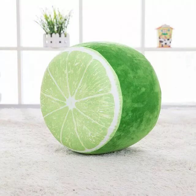 Cartoon fruit inflatable stool
