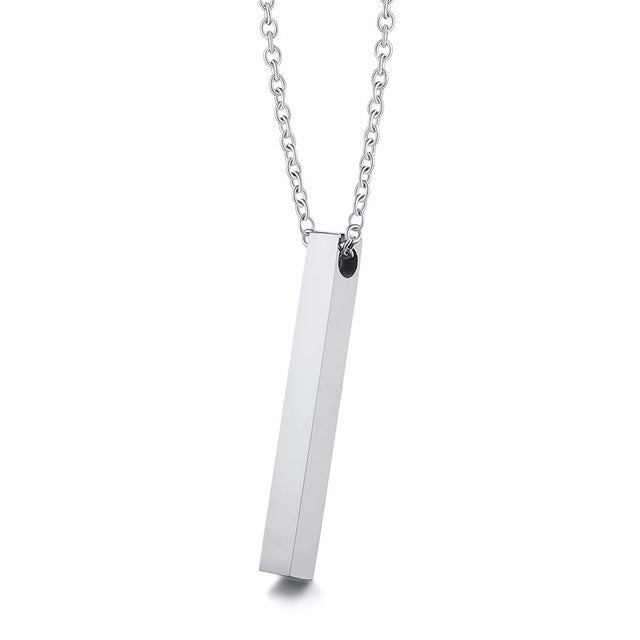 Men's Gift Chain Crystal Necklace