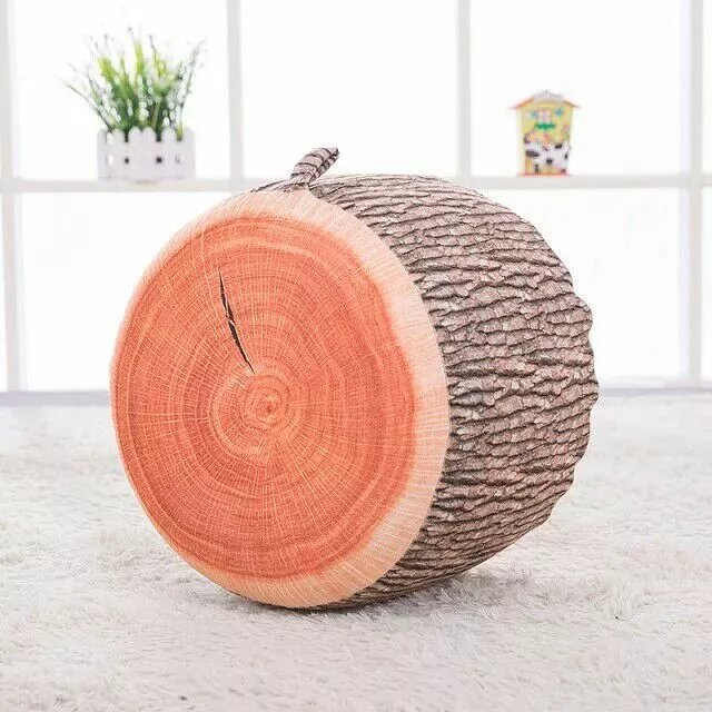 Cartoon fruit inflatable stool