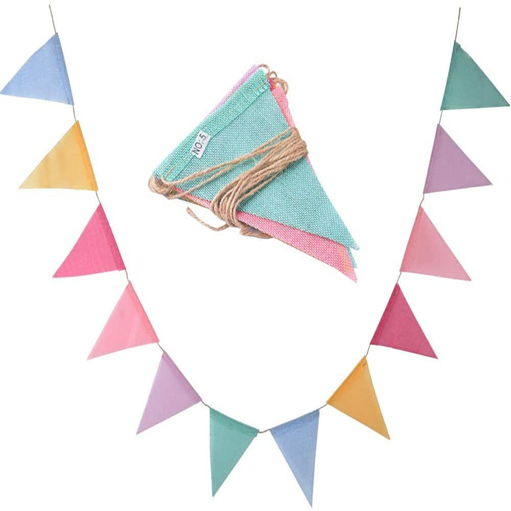 Christmas Party Outdoor Decorative Colorful Flags