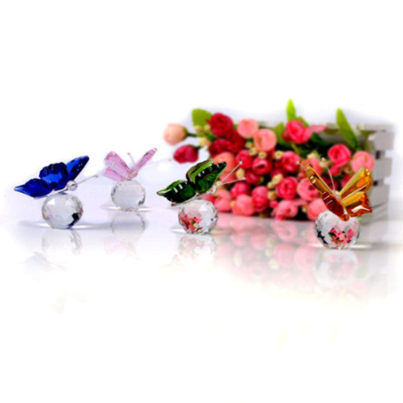 Crystal Butterfly Small Gift Ornament