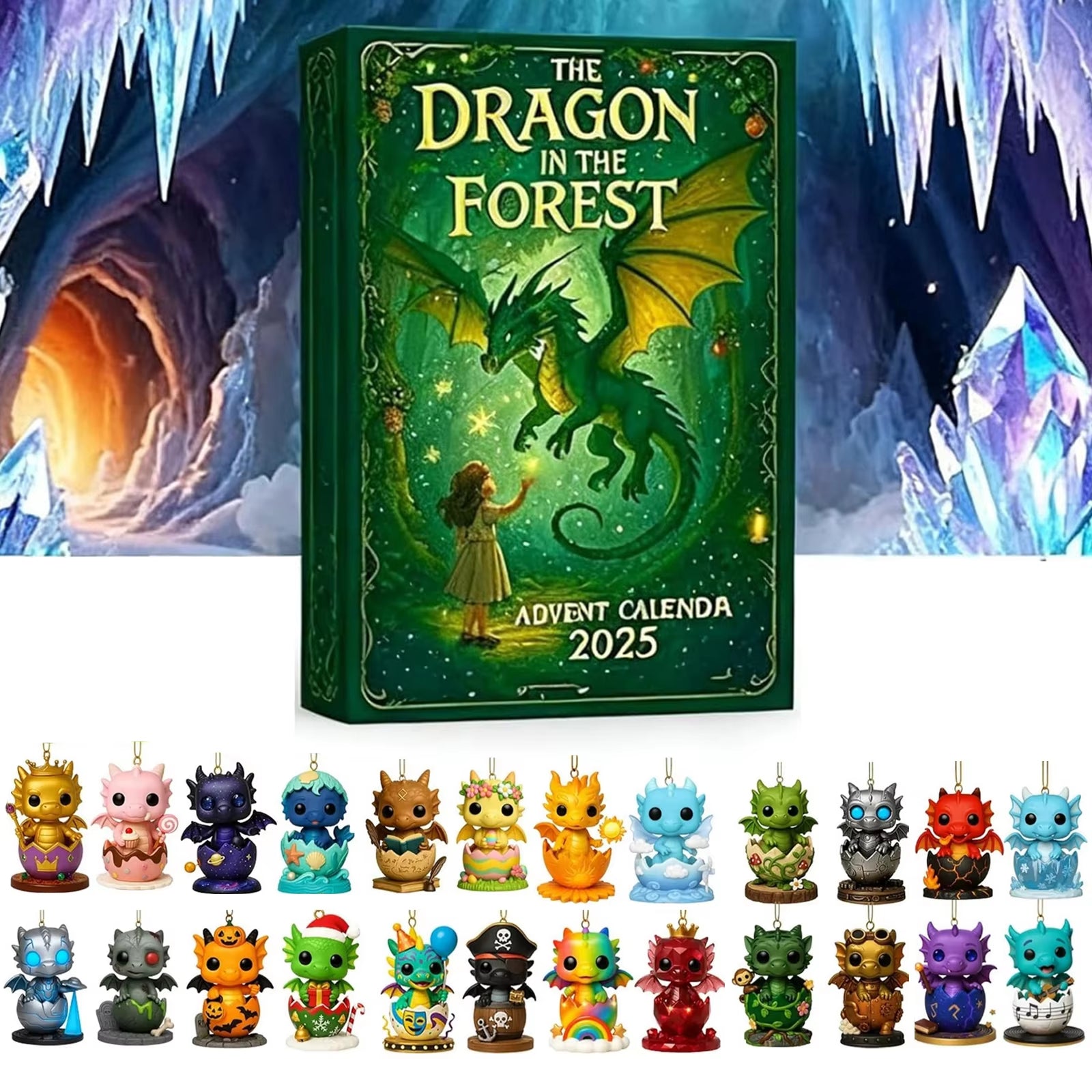 Forest Dragon Advent Calendar Christmas Gift