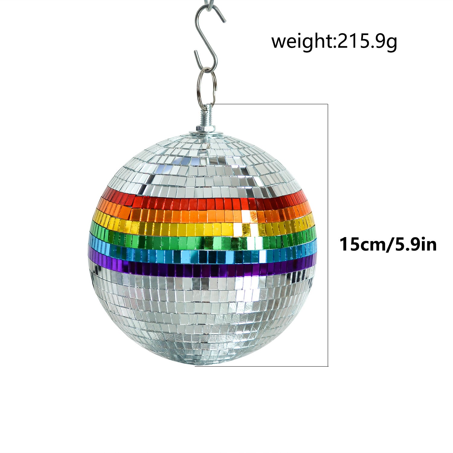 Hanging Mirror Disco Ball Evening Party