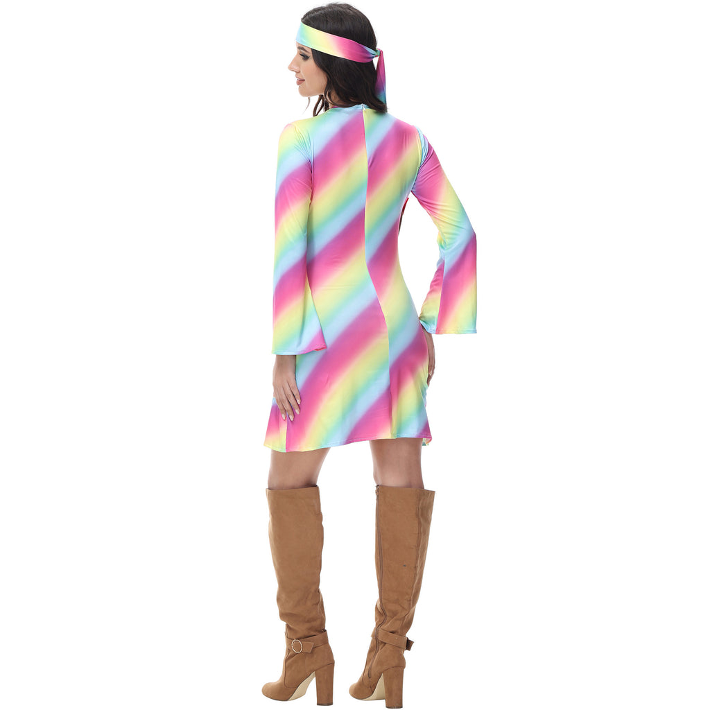 Music Festival Party Retro Disco Halloween Costume