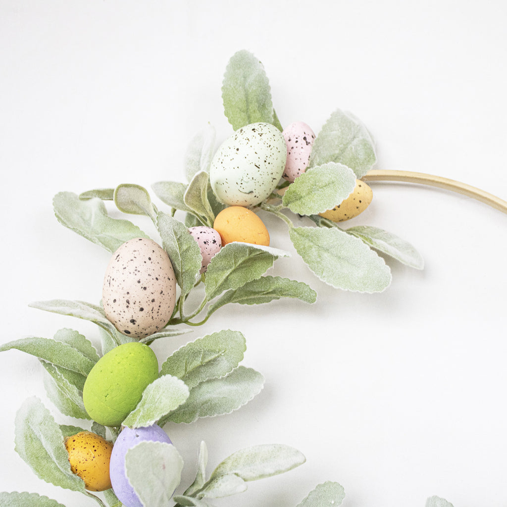 Easter Carrot Wreath Rustic Bow Cloth Wreath Garland With Green Leaves For Front Door Decoration