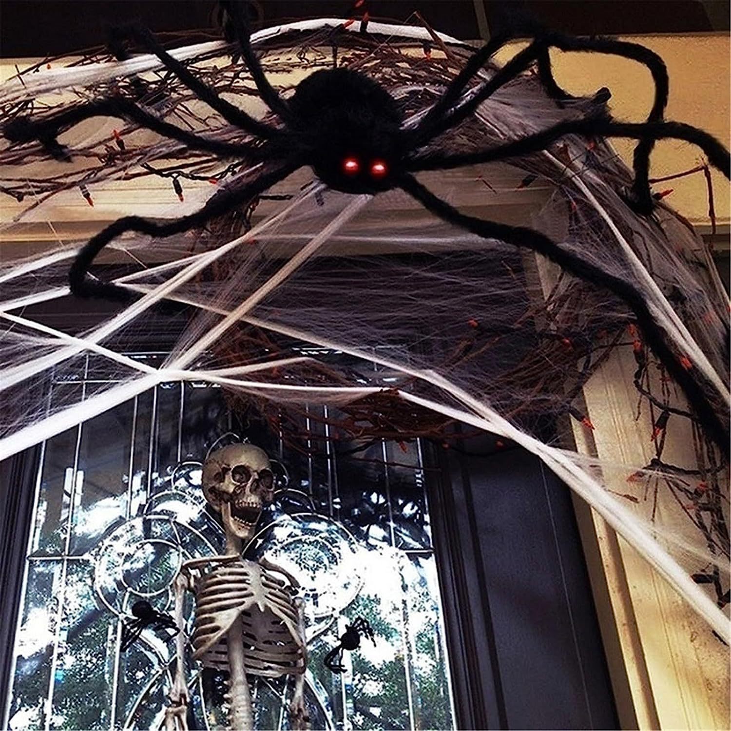Halloween Decoration Simulation Plush Spider
