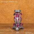 Home Fashion Halloween Skull Candlestick