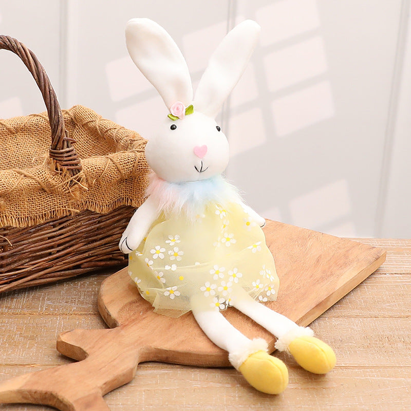Easter Cartoon Cute Rabbit Ornament Decoration