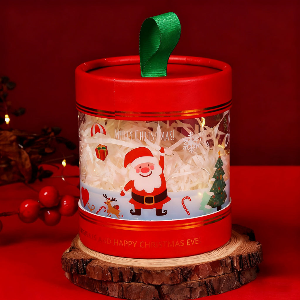 Empty Candy Box For Christmas Eve Handheld