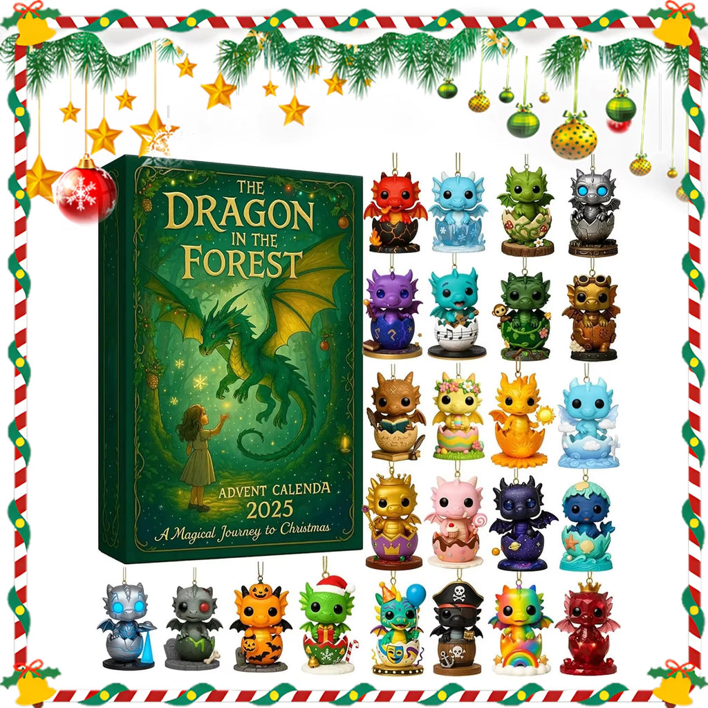 Forest Dragon Advent Calendar Christmas Gift