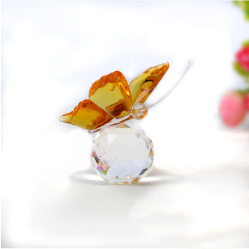 Crystal Butterfly Small Gift Ornament