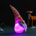 Santa Claus With Lights Easter Window Decorations