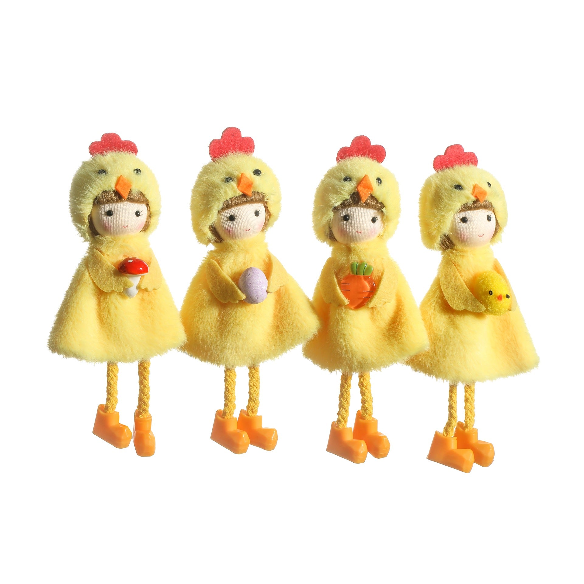 Easter Decorations Chicken Egg Ornaments Easter Home Decoration Pendant Party Props