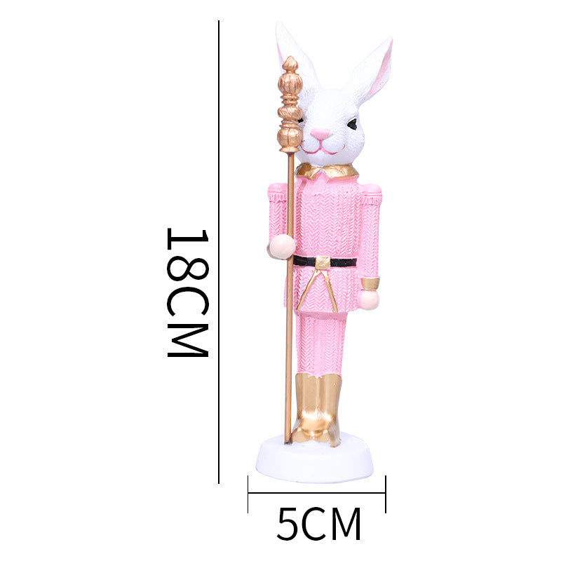 Easter Cute Truncheon Rabbit Home Decoration