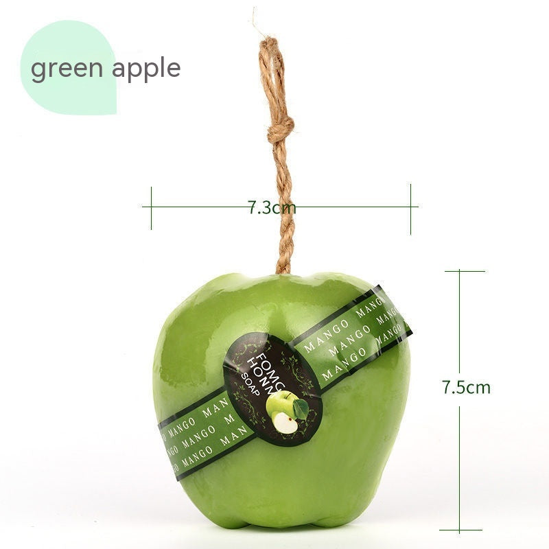 Essential Oil Fruit Soap Melon Fruit Shape Handmade Mild Soap Bath Face Wash Essential Oil Soap Gift Soap
