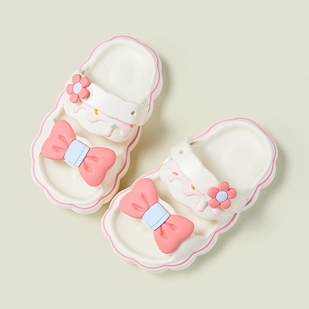 Cheerful Mario Children's Women's Summer Children Non-slip Parent-child Princess Sandals