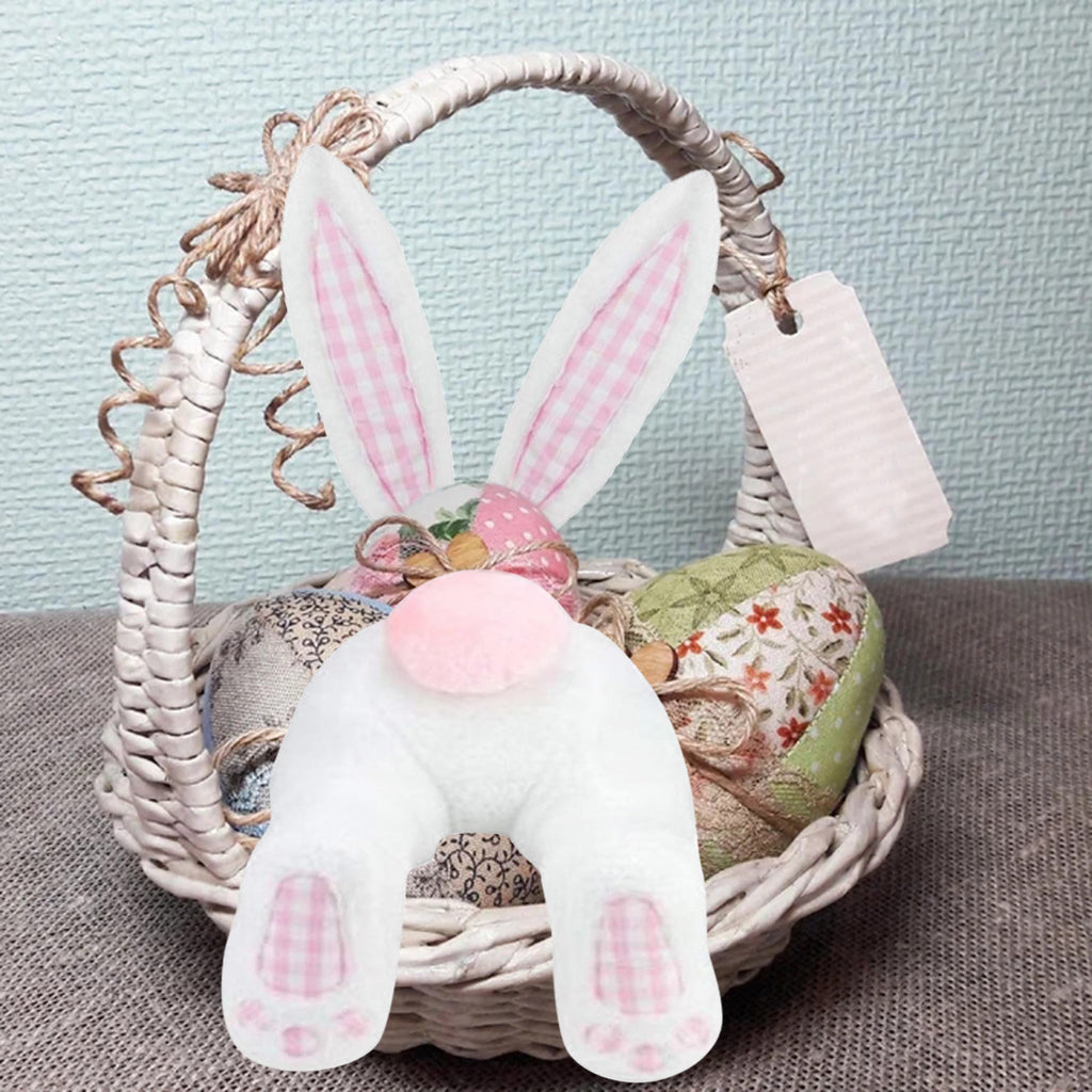 Home Christmas Bunny Wreath Easter Decoration