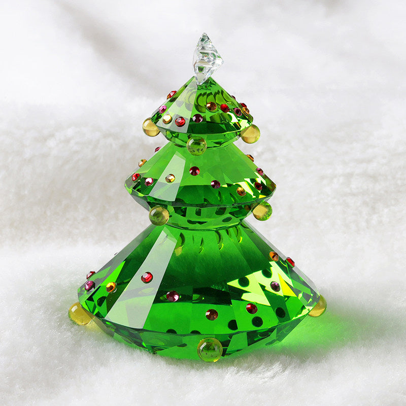 Christmas Gift Crystal Christmas Tree Ornament