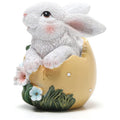 Easter Bunny Resin Statue Ornament Spring Home Decor