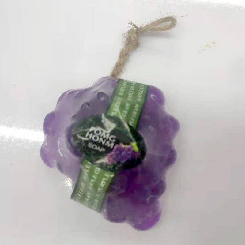 Essential Oil Fruit Soap Melon Fruit Shape Handmade Mild Soap Bath Face Wash Essential Oil Soap Gift Soap